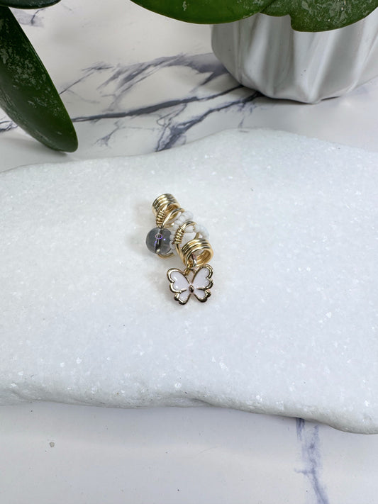 Whispers of Wings Wire Loc Jewelry