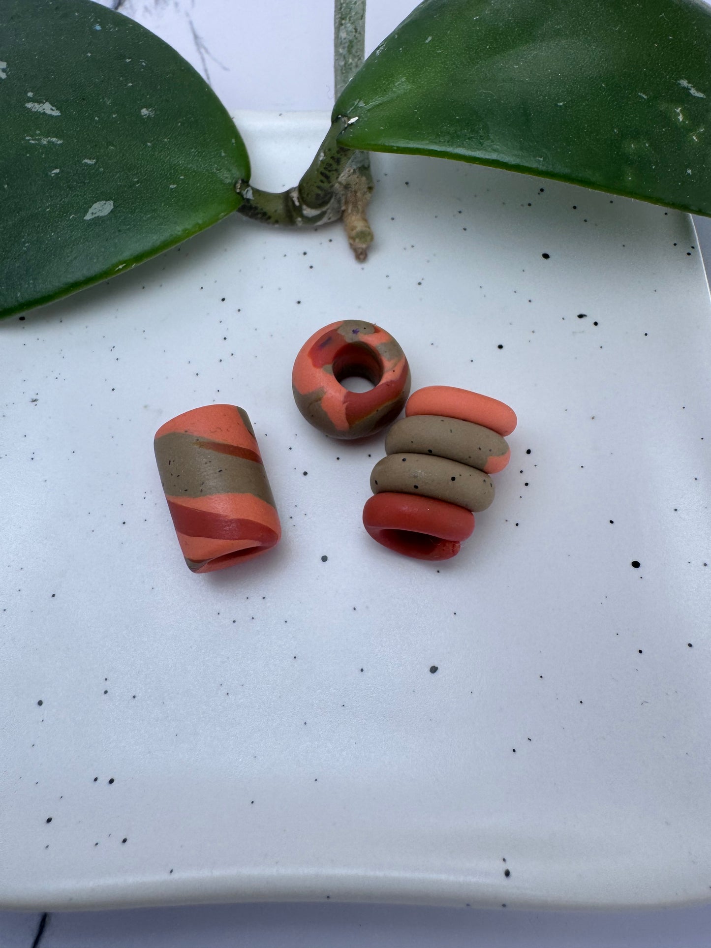 Orange Hues Clay Coil