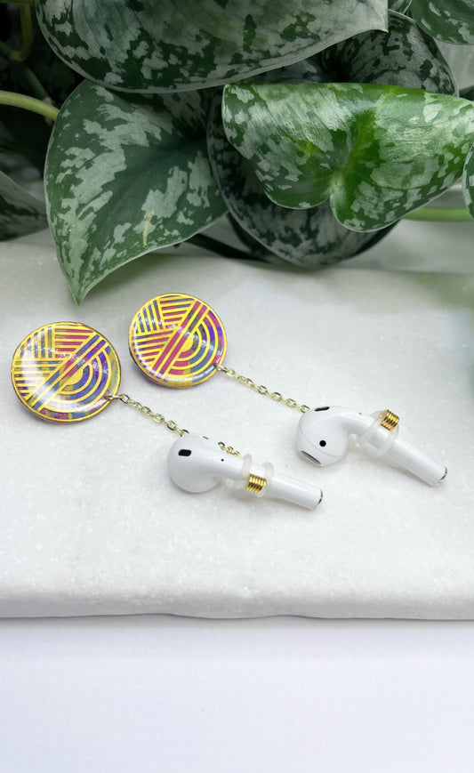 Earbud Earring Holder