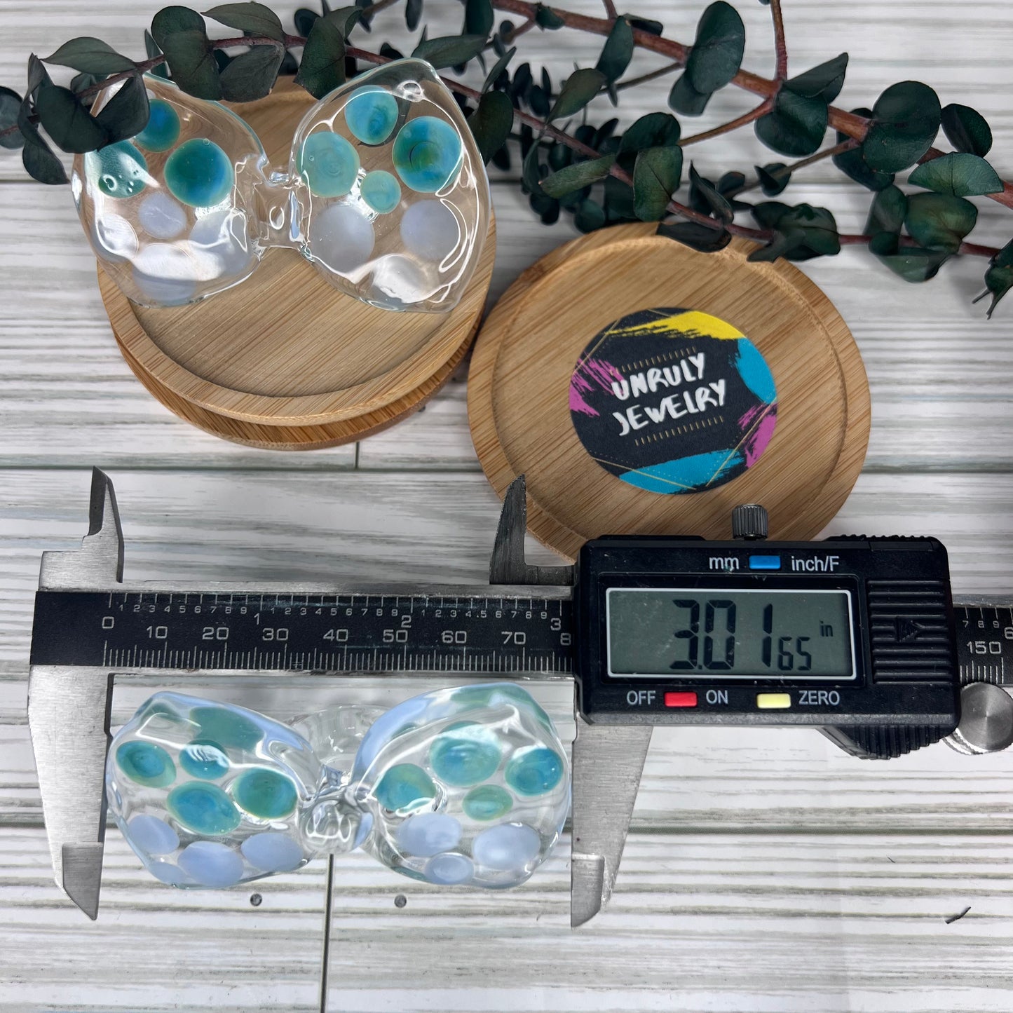 Oversized Glass Loc Bow (single)