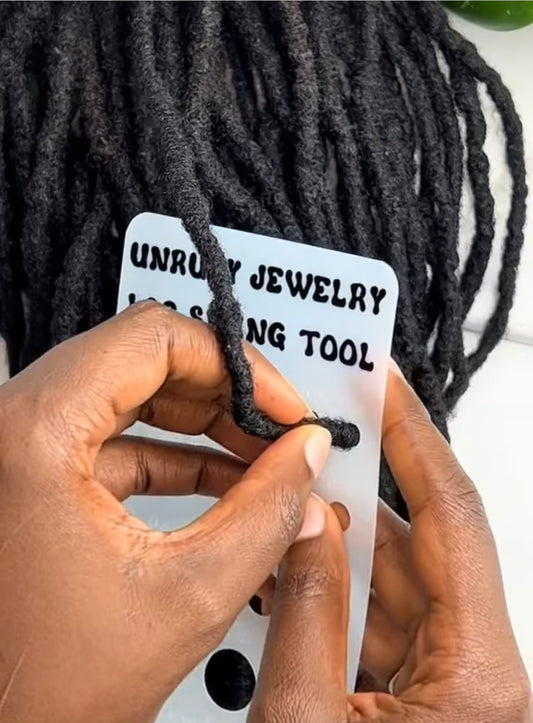 How to measure the thickness of your locs