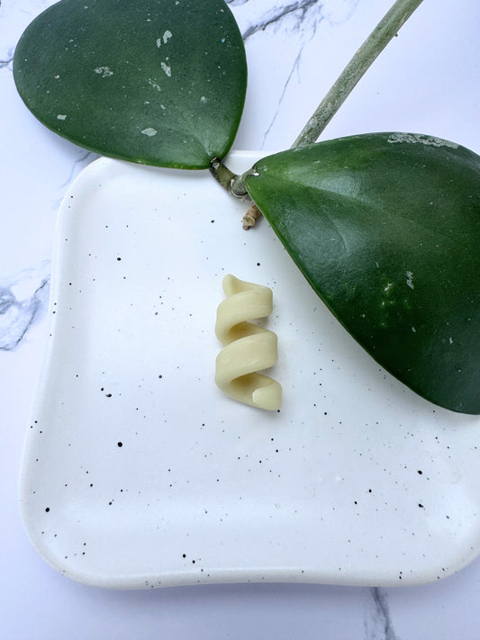 Glow in the Dark Clay Open Spiral