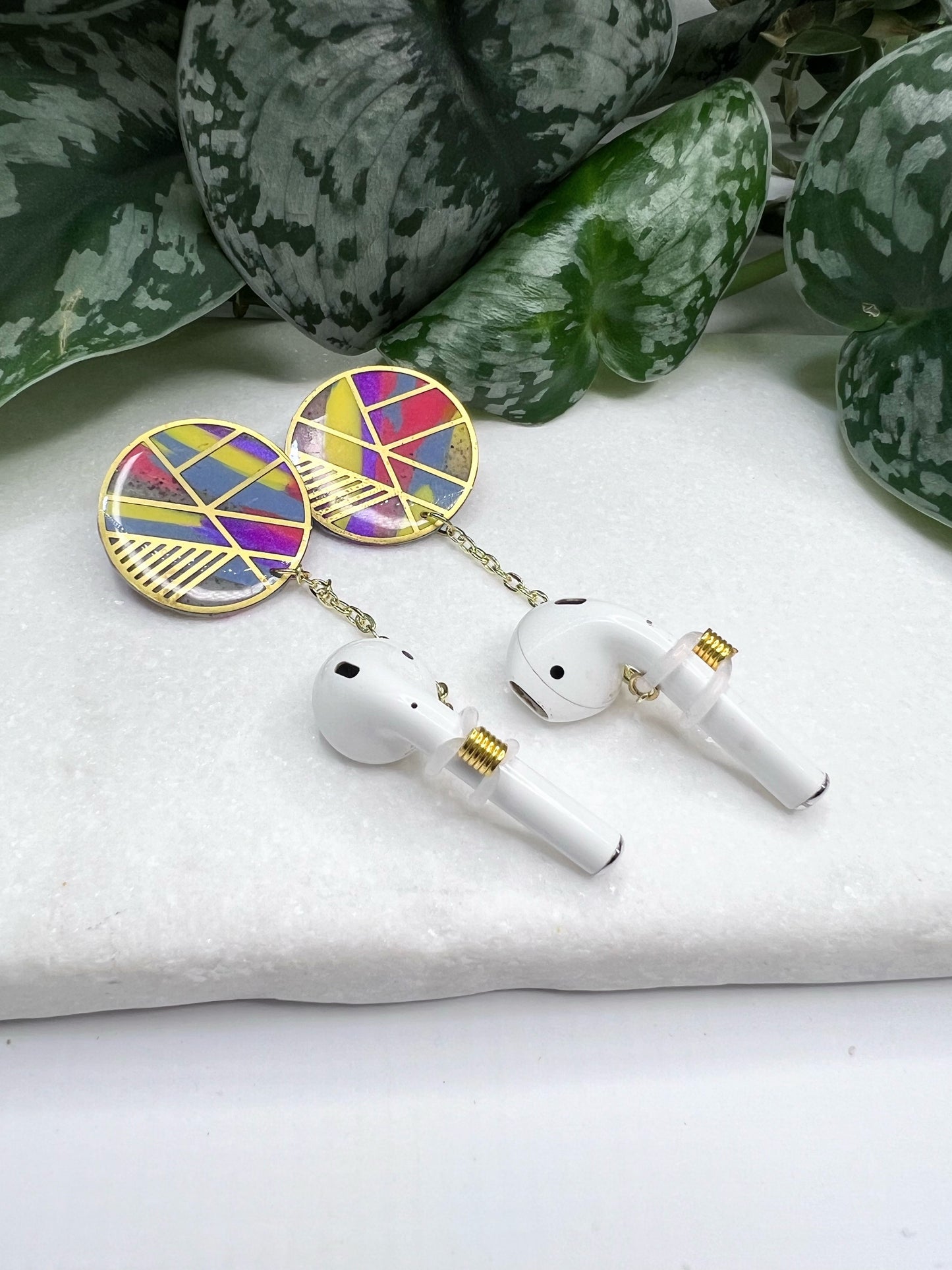 Earbud Earring Holder