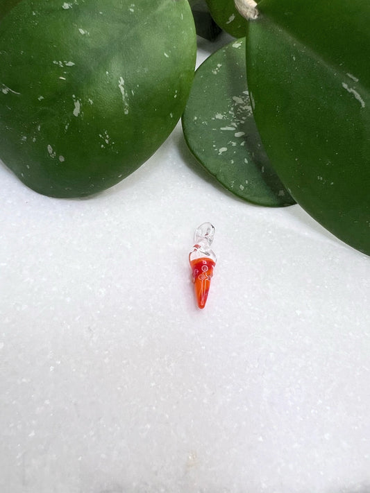 Orange Blend Twistee (micro/sister loc bead)